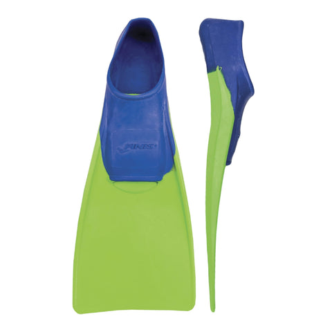 FINIS Long Floating Fins (Jr 8-11, Blue/Lime Green)