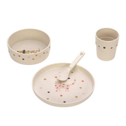 LÃƒÆ’Ã†â€™Ãƒâ€ Ã¢â‚¬â„¢ÃƒÆ’Ã‚Â¢ÃƒÂ¢Ã¢â‚¬Å¡Ã‚Â¬Ãƒâ€¦Ã‚Â¾SSIG Childrens Crockery Set (Plates, Cups, Bowls, Spoon) Without Melamine, BPA-Free, for Dishwasher and Microwave/Dish Set Little Mateys Spicy Orange