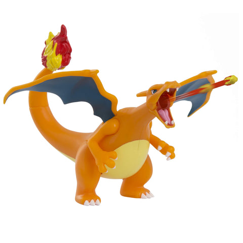 PokÃƒÂ©mon Fire and Water Battle Pack - includes 4.5 Inch Flame Action Charizard and 2" Squirtle Action Figures - Amazon Exclsuive