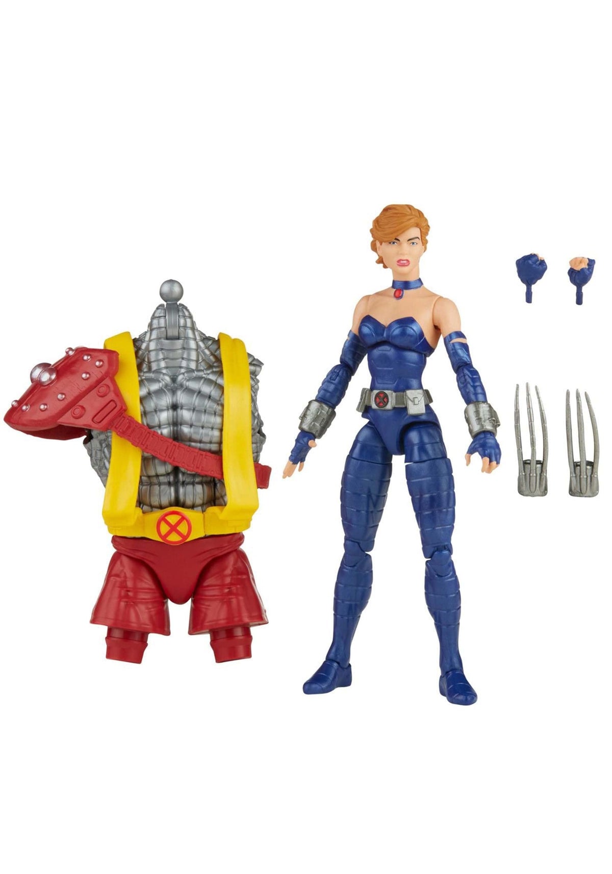 Marvel Hasbro Legends Series 6-inch Scale Action Figure Toy Marvel's Shadowcat, Premium Design, 1 Figure, 4 Accessories, and 1 Build-A-Figure Part