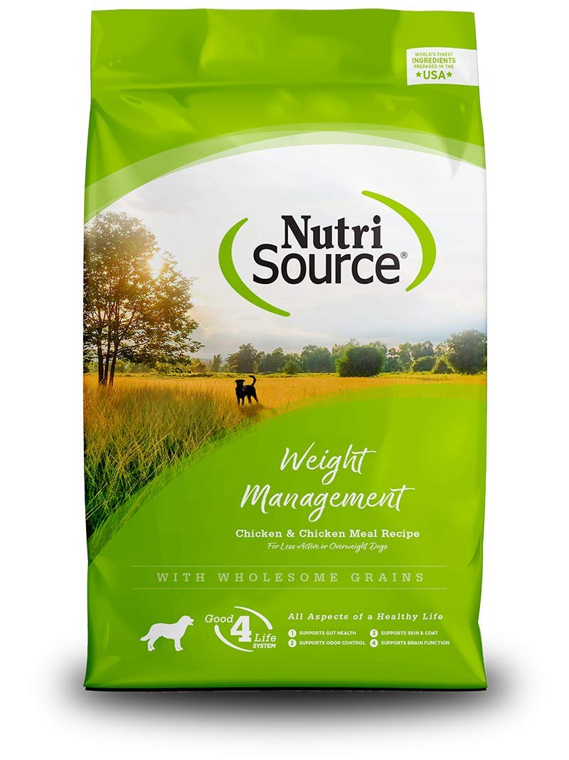 Nutrisource Weight Management Dry Dog Food 5 Pounds