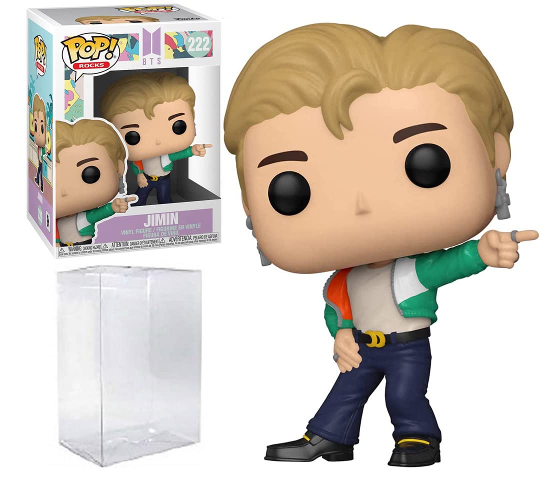 BTS Dynamite - Jimin Vinyl Figure #222 (Includes Clear Pop Box Protector Case)