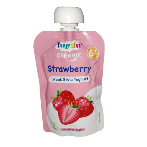 Lupilu Strawberry Greek Style Yogurt 6+ Months 90g