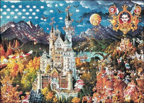 Heye Triangular Bavaria Ryba Puzzles (2000-Piece)