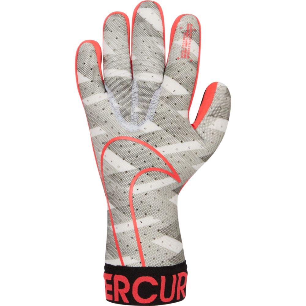 Nike Goalkeeper Mercurial Touch Elite Gloves - White-Black-Crimson 7