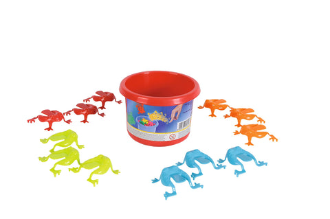 Siva Toys 7930 Frog Jumping Game, Multicoloured