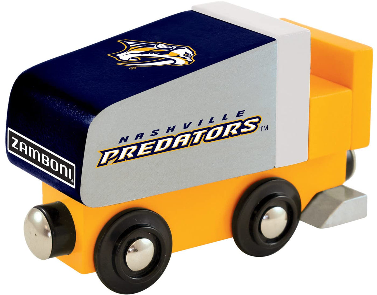 MasterPieces NHL Nashville Predators Real Wood Toy Train Zamboni