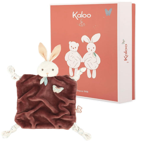 Kaloo - Plume - 26 cm Cinnamon Rabbit Comforter - BabyÃƒÆ’Ã†â€™Ãƒâ€šÃ‚Â¢ÃƒÆ’Ã‚Â¢ÃƒÂ¢Ã¢â€šÂ¬Ã…Â¡Ãƒâ€šÃ‚Â¬ÃƒÆ’Ã‚Â¢ÃƒÂ¢Ã¢â€šÂ¬Ã…Â¾Ãƒâ€šÃ‚Â¢s Ultra-Soft Toy - Develops Sense of Touch - Lovely Customisable Gift Box - 0 Months +, K214005