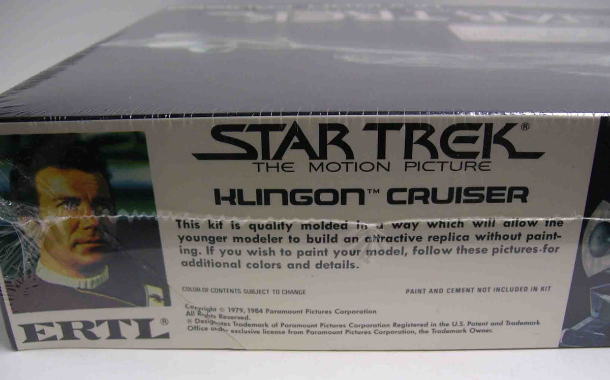 Star Trek The Motion Picture Klingon Cruiser Model Kit by AMT Ertl