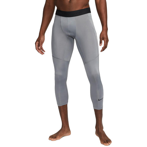 Nike Men's 3/4 Length Tights Gray