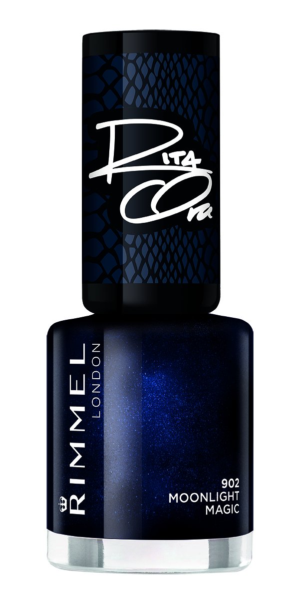 Rimmel London Rita Ora 60 Seconds Super Shine Nail Polish, 902 Moonlight Magic