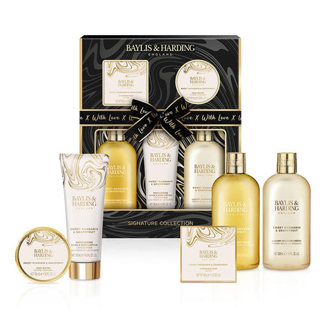 Baylis & Harding Sweet Mandarin & Grapefruit Perfect Pamper Gift Set (Pack of 1) - Vegan Friendly