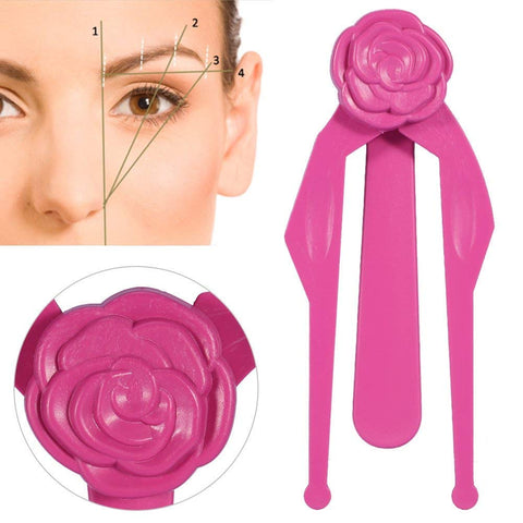 1PC Eyebrow Ruler for Makeup Symmetrical Measuring Guide Eyebrow Measuring Tool