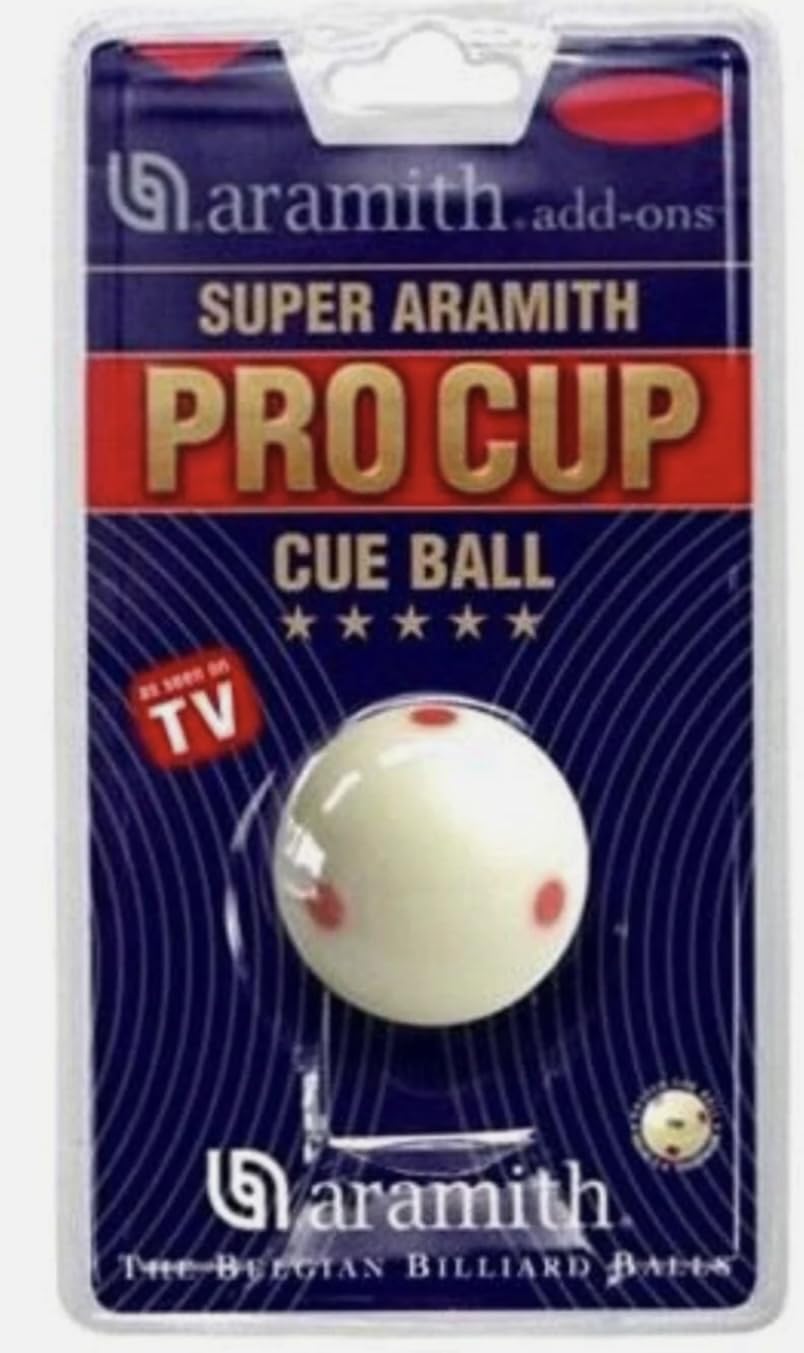 Aramith Pro Cup TV Ball 1 7/8" UK Pool Ball