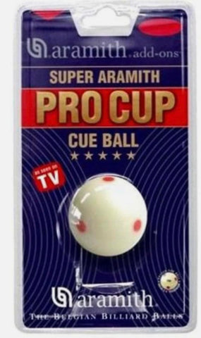 Aramith Pro Cup TV Ball 1 7/8" UK Pool Ball