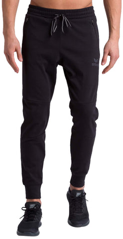 Erima Men Essential Sweatpants - Black, Large