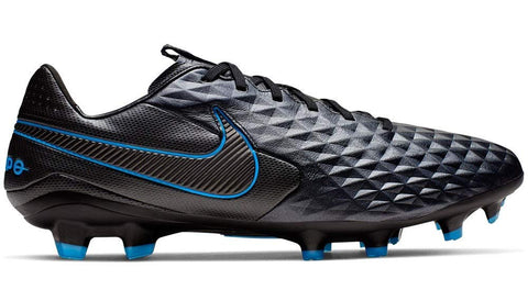 NIKE Men's Football Boots, Multicolour Black Black Blue Heron 4, 7.5