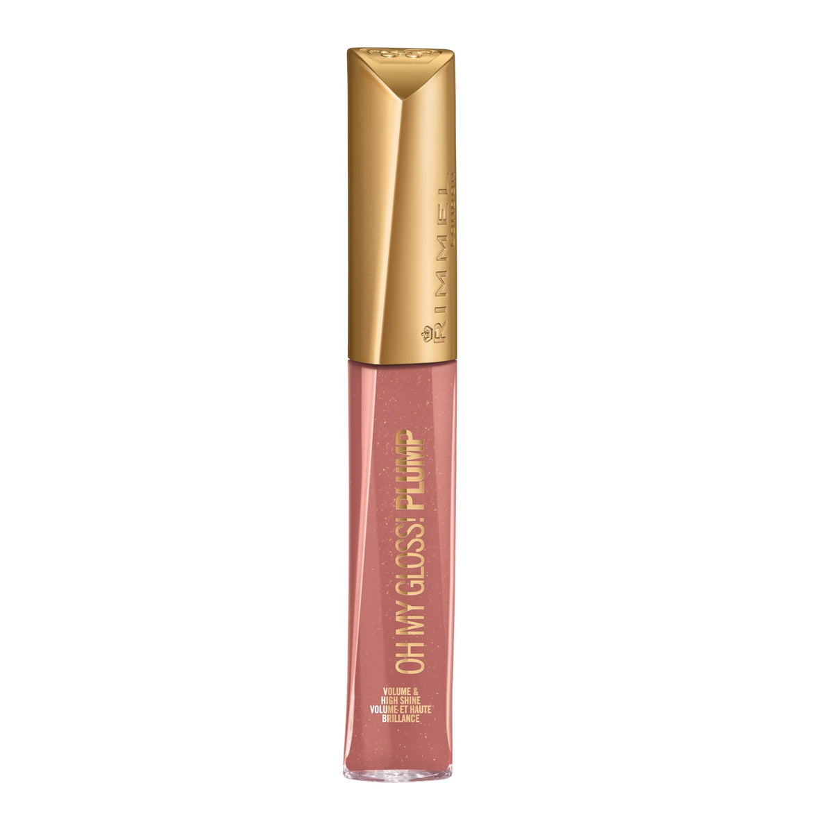 Rimmel Stay Plumped Lip Gloss, 758 Rosie Posie, Pack of 1