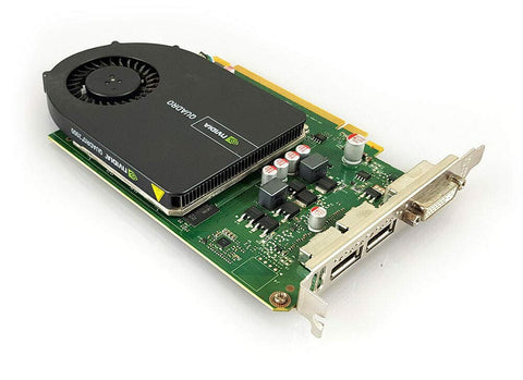 HP 671136-001 NVIDIA Quadro 2000 PCIe 2.0 x16 graphics card - With 1GB GDDR5 SDRAM memory