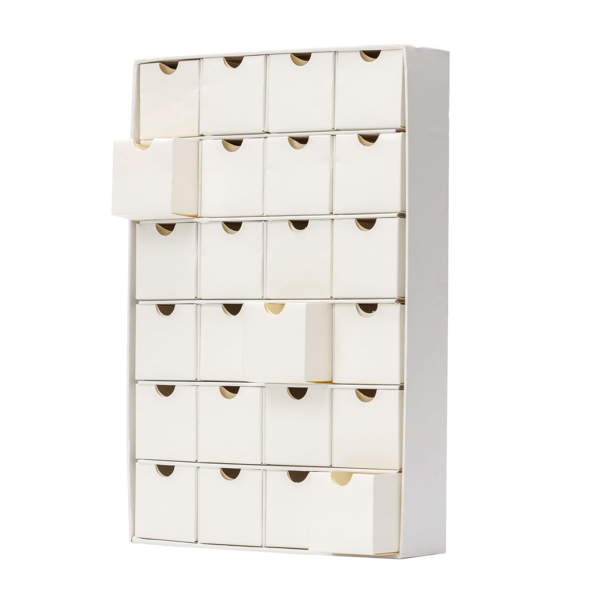 Fill Make your Own Advent Calendar 24 Days 1-24 Draws Christmas Countdown (White)