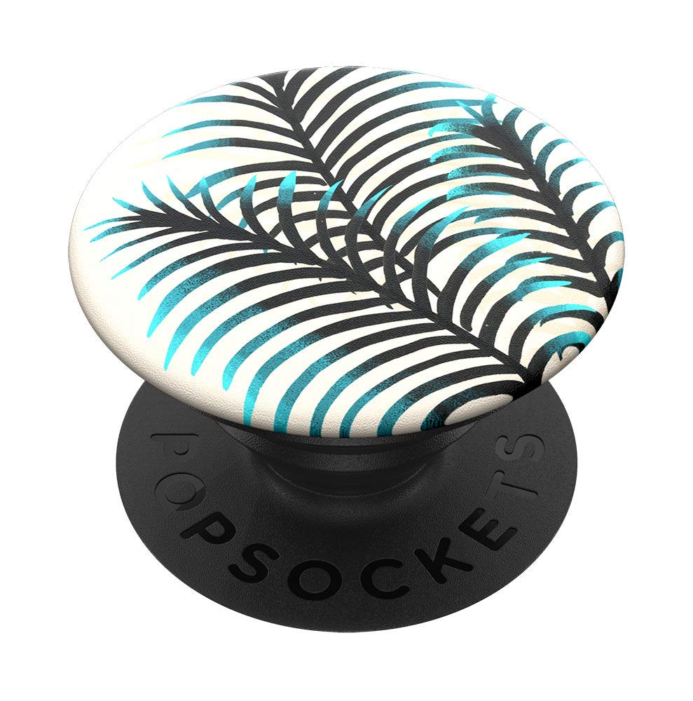 PopSockets: PopGrip Expanding Stand and Grip with a Swappable Top for Phones & Tablets - Pacific Palm, Water Proof