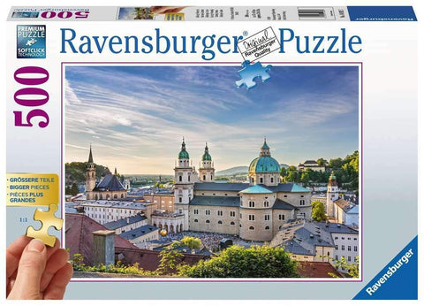 Ravensburger Salzburg, Austria 500 Piece Jigsaw Puzzle for Adults and Kids Age 10 Years Up