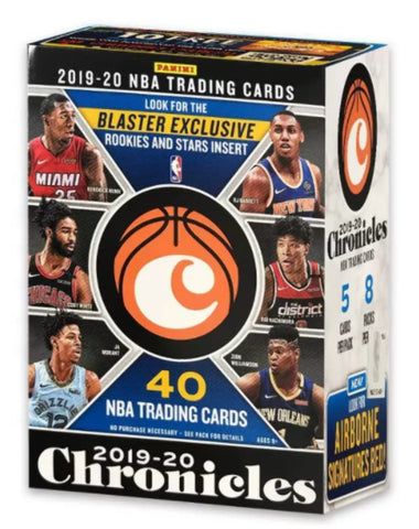 2019/20 Panini Chronicles NBA Basketball BLASTER box (40 cards)