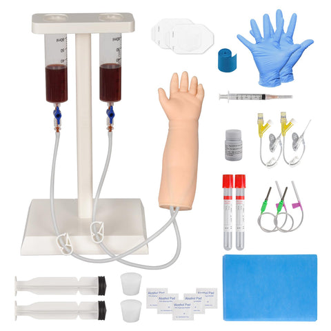 MedEduQuest Pediatric IV and Phlebotomy Practice Hand Kit