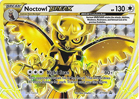 Pokemon - Noctowl (XY136) - XY Black Star Promos - Holo