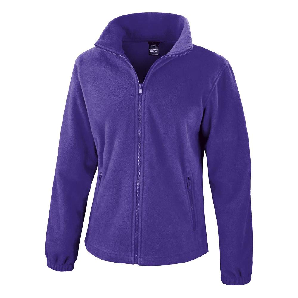 Result Womens R220F Fashion Fit Outdoor Fleece - Purple, Medium/Size 12