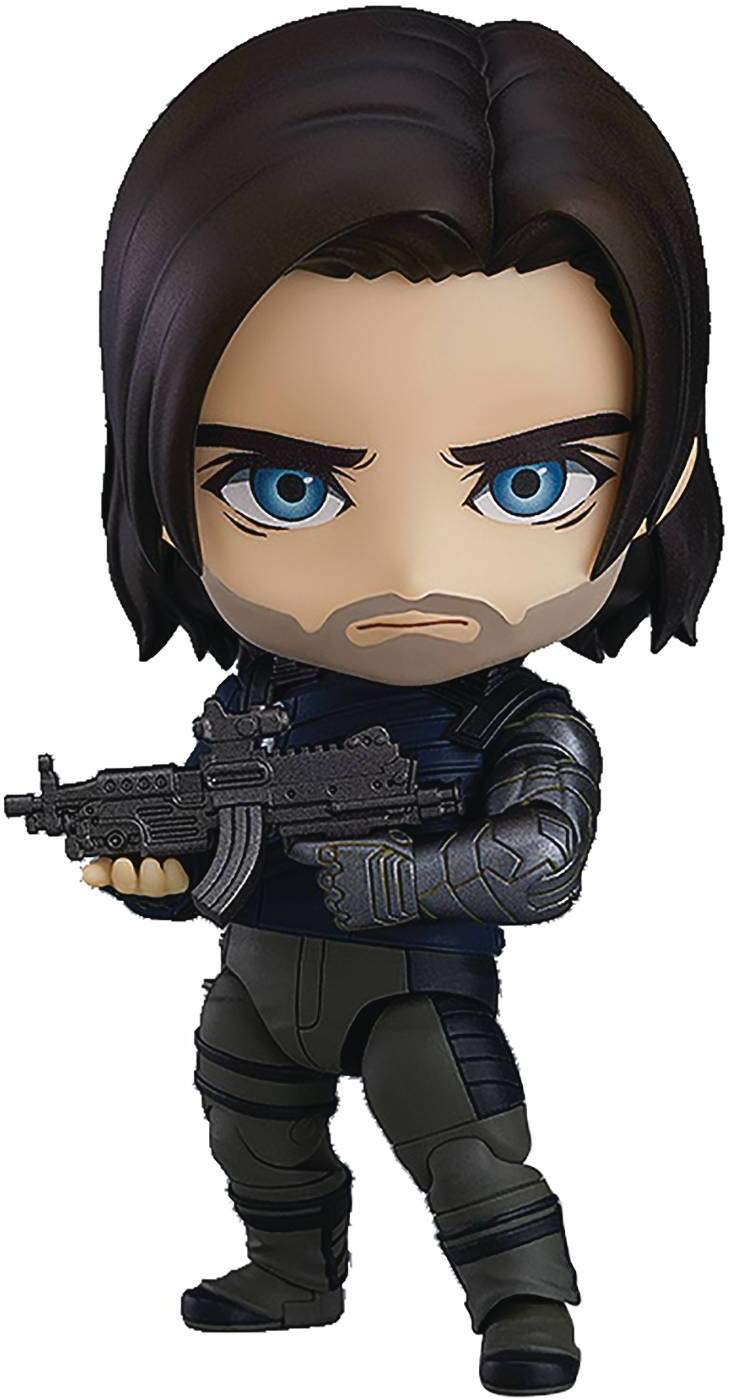 Avengers: Infinity War: Winter Soldier Infinity Edition (Deluxe Version) Nendoroid Action Figure, Multicolor