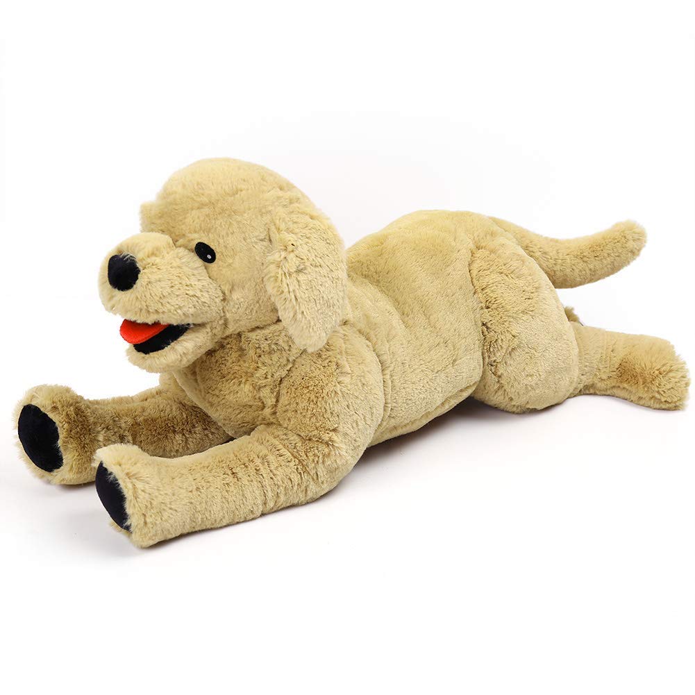 LotFancy Dog Stuffed Animals Plush 53 cm, Soft Cuddly Golden Retriever Plush Toys, Large Stuffed Dog, Puppy Dog Stuffed Animals, Gift for Kids Pets Girls, Christmas Toys