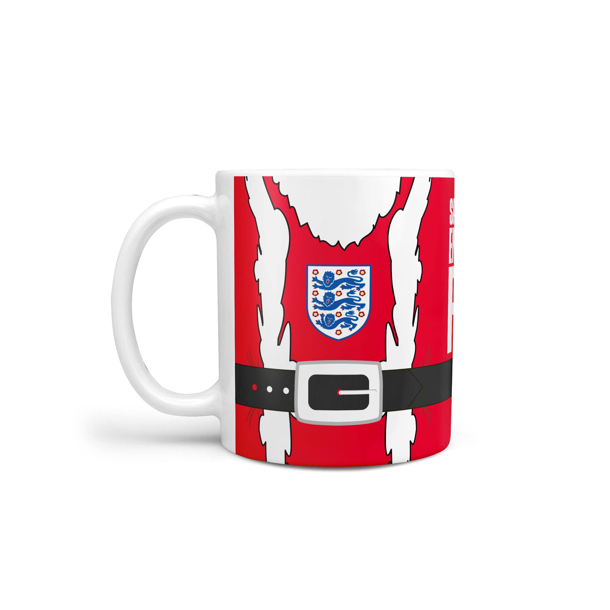 FOCO International Football Christmas Santa is an England Fan 325ml Mug