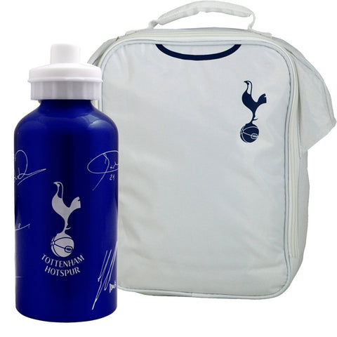 Official Tottenham Hotspur FC Kit Lunch Bag and Drinks Bottle Combo