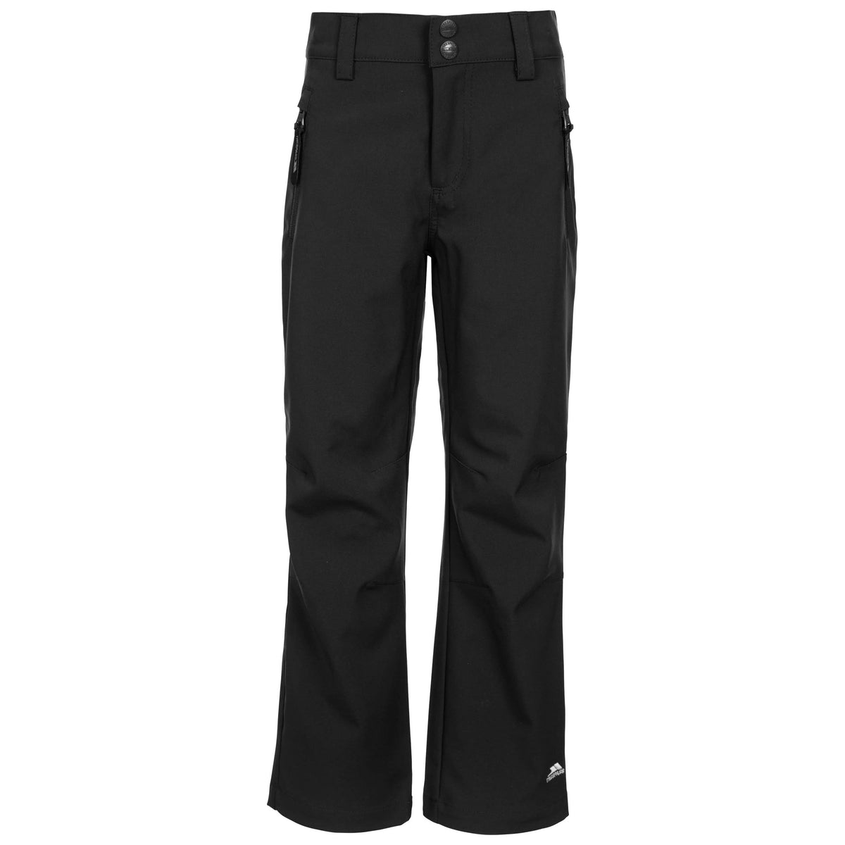 Trespass Kids Walking Trousers Softshell Pants Lightweight Windproof Aspiration