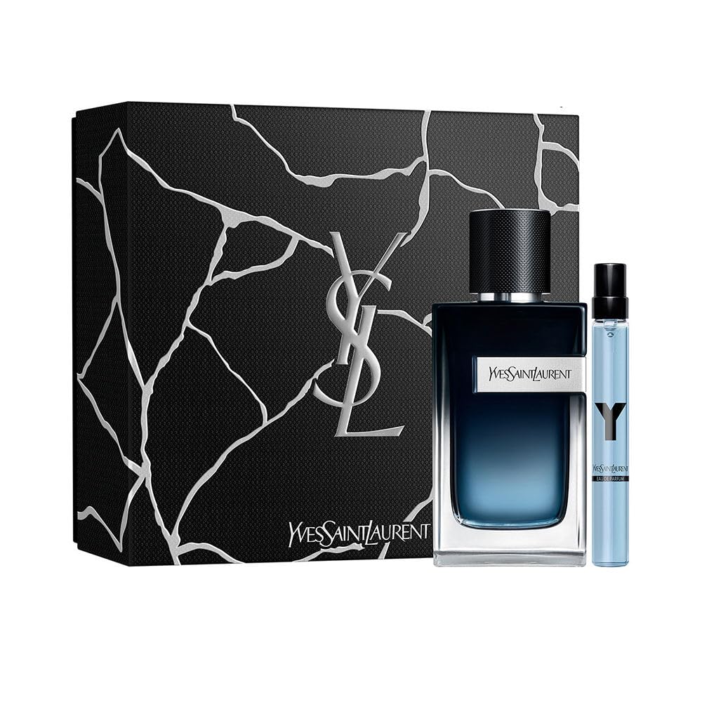 YVES SAINT LAURENT Y 2-pcs Gift Set (Eau De Parfum 3.3 fl oz + Eau De Parfum 0.33 fl oz)