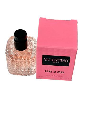 Valentino Donna Born In Roma MINI Eau De Parfum Women Splash Perfume 6 ml / 0.2 Fl Oz Travel Size