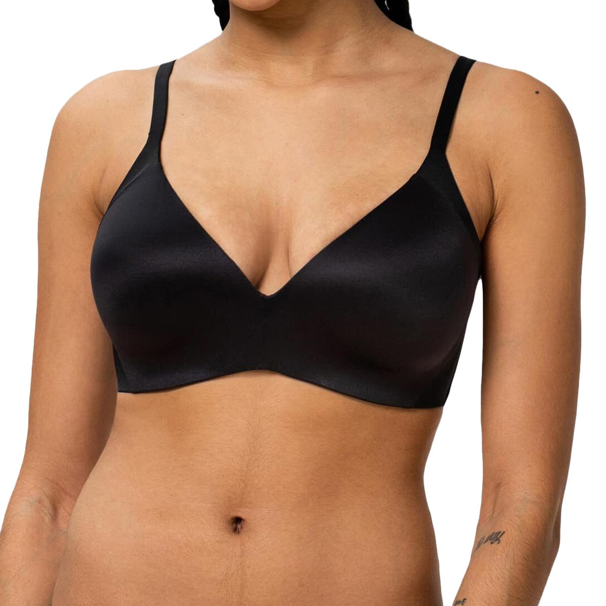 Triumph Womens Body Make-up Soft Touch Ex Padded Bra, Black, 36A UK