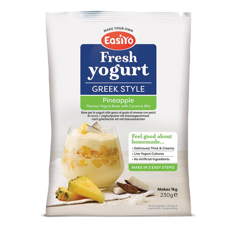 Easiyo Pineapple & Coconut with Bits Premium Yoghurt Mix 230g