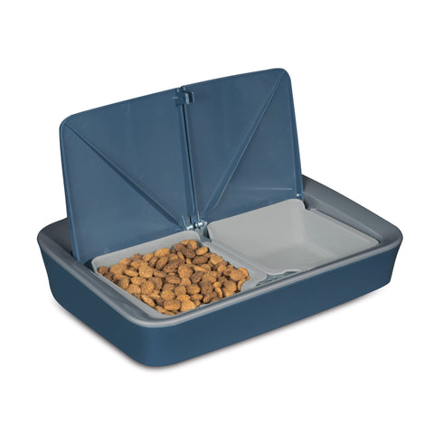 PetSafe, Digital Two Meal Automatic Pet Feeder, Blue 2 x 200 g trays, 4 day programming