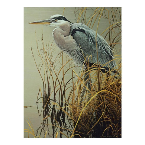 Cobble Hill Great Blue Heron 500 Piece Jigsaw Puzzle