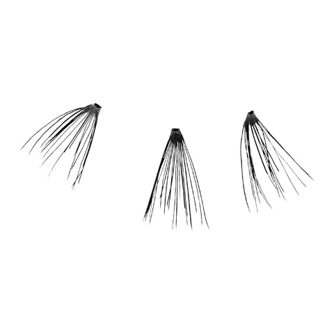 iENVY False Eyelashes Deep C Curl Individual Lashes Natural Finish Eyelash (Medium)