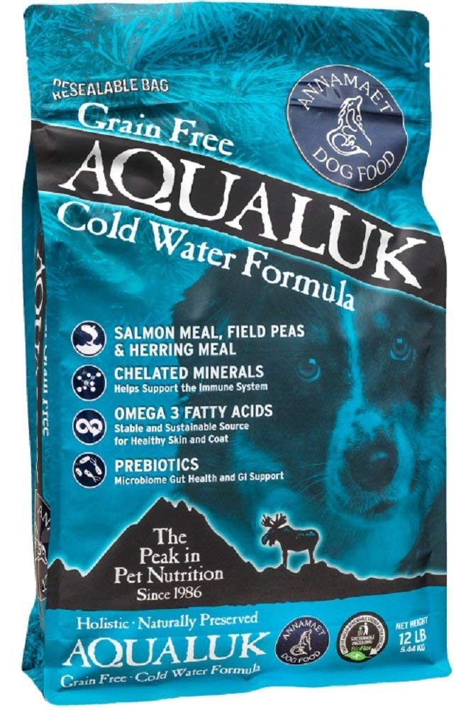 Annamaet Grain-Free Aqualuk Cold Water Formula Dry Dog Food - 12 lb. bag