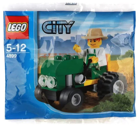 LEGO City Mini Figure Set #4899 Tractor Bagged