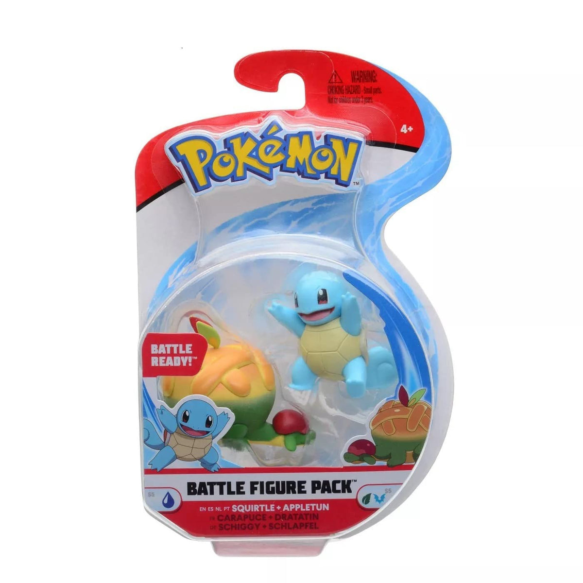 Pokemon - Battle Figure 2pk (Squirtle & Appletun)