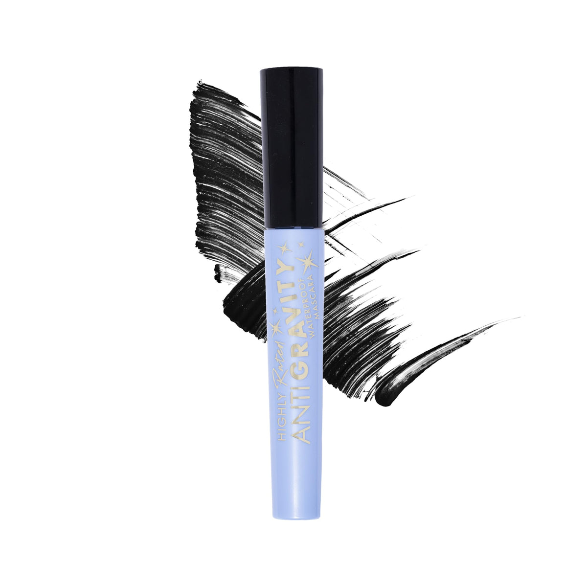 Milani Highly Rated Anti-Gravity Black Mascara with Castor Oil and Molded Hourglass Shaped Brush - Waterproof Black