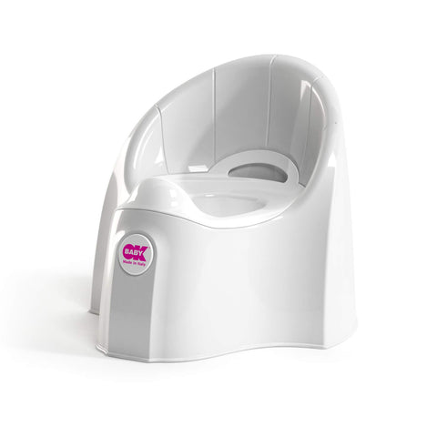 OKBaby Pasha Potty Chair, White