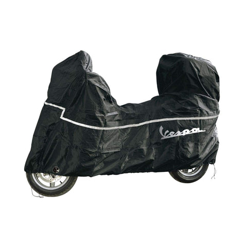 Vespa Vehicle Cover Folding Garage for Scooter GTS GTV GTS Super All-Weather Folding Garage Tarpaulin 1, Black