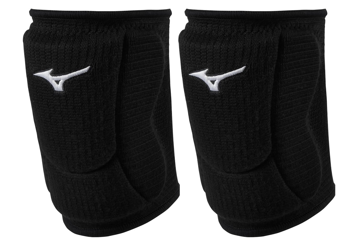 Mizuno LR6 Pro ECO Volleyball Knee Pads | Womens Medium (M) | Black