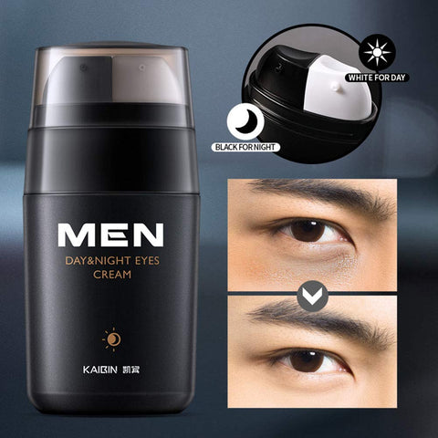 AKARY Men Eye Cream Day and Night Firm Skin Skin Care Essence Eye Moisturizing Smoothing Remove Black Bag Fine Lines Wrinkles